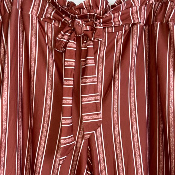 Planet Gold Womens Cropped Wide Leg Pants Size 3X NWT - Picture 3 of 5